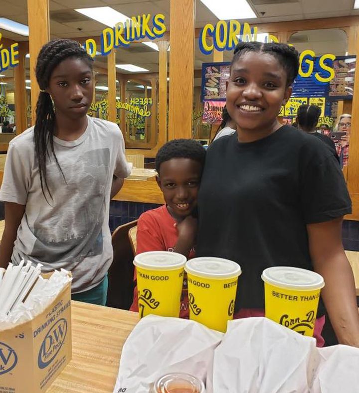 Corndog 7 Young Customers
